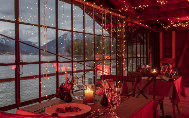 Bootshaus Dining Up Tegernsee | Restaurant Pop Fine am im